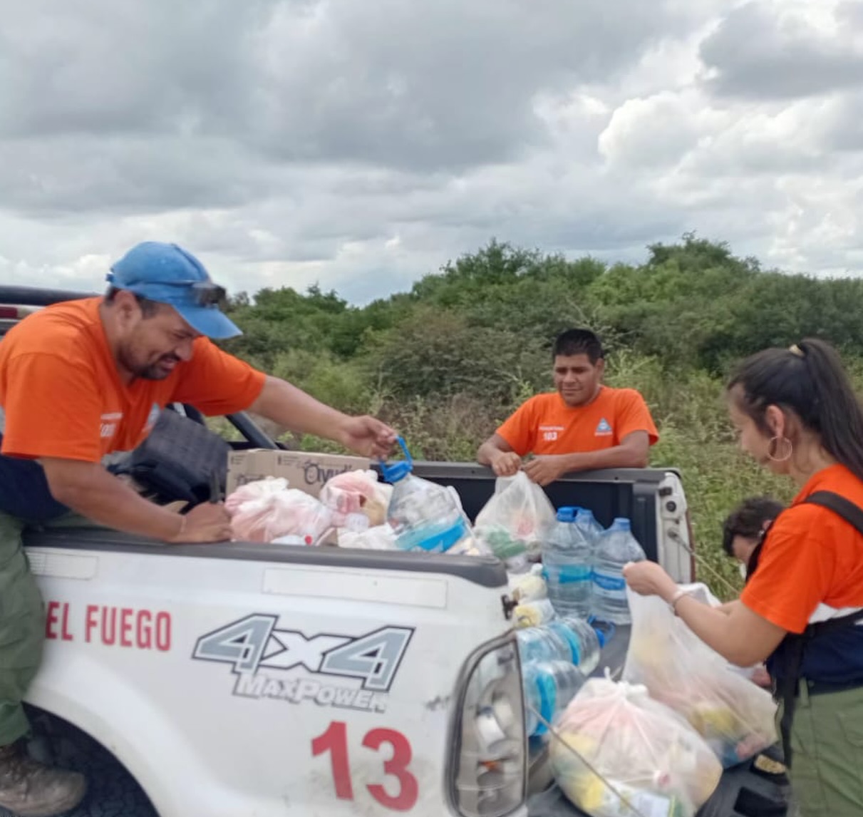 Continuamos acompañando a los vecinos afectados en La Madrid