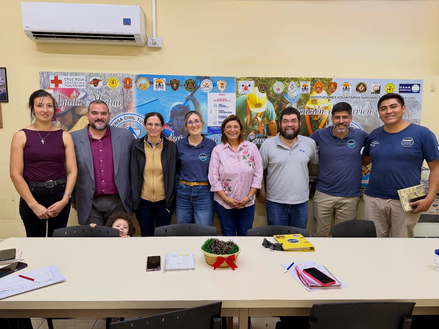 Planificación de actividades en el marco de la Mesa de Fuego NOA