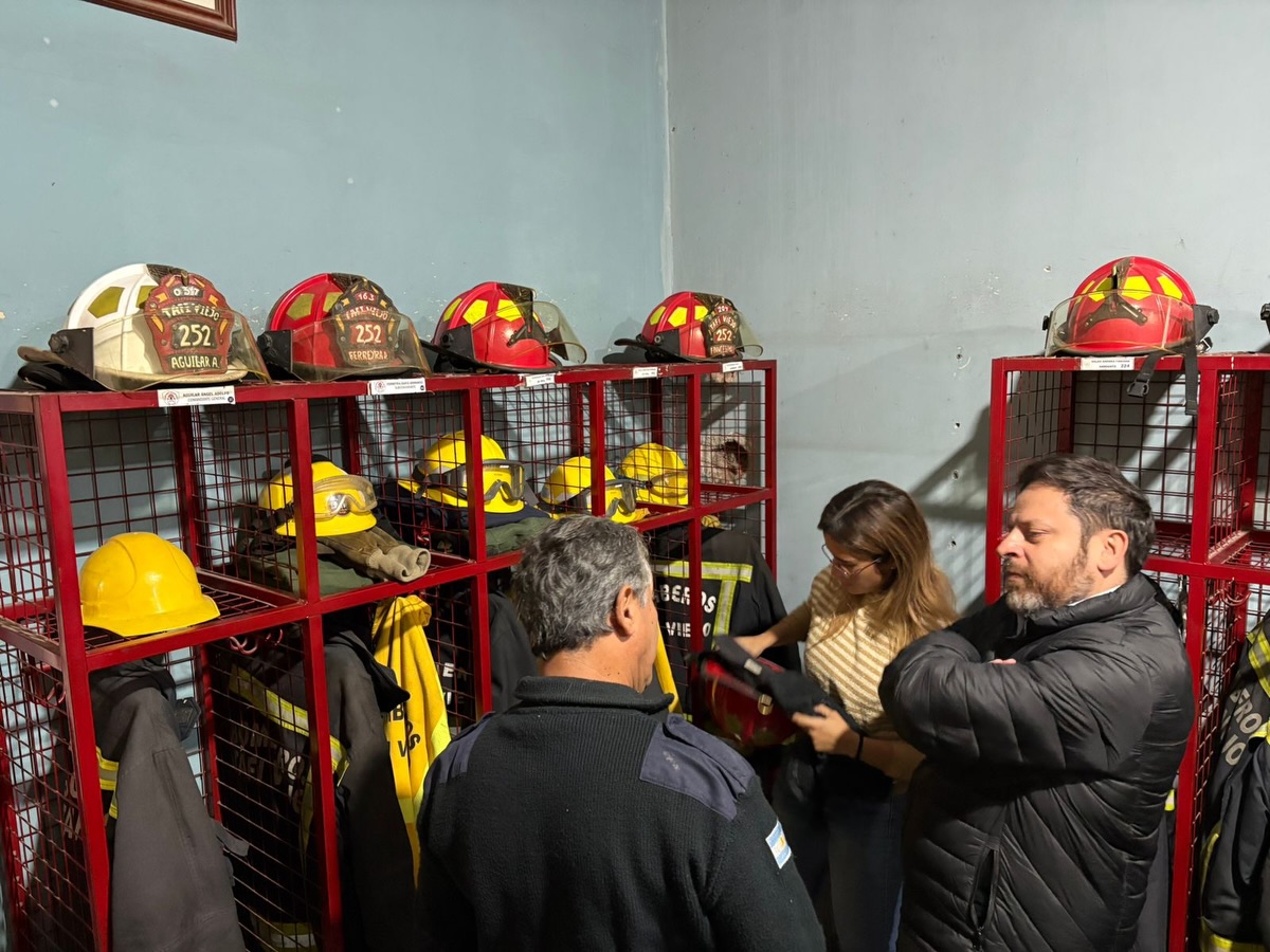 Relevamiento de equipamiento en Asociaciones de Bomberos Voluntarios