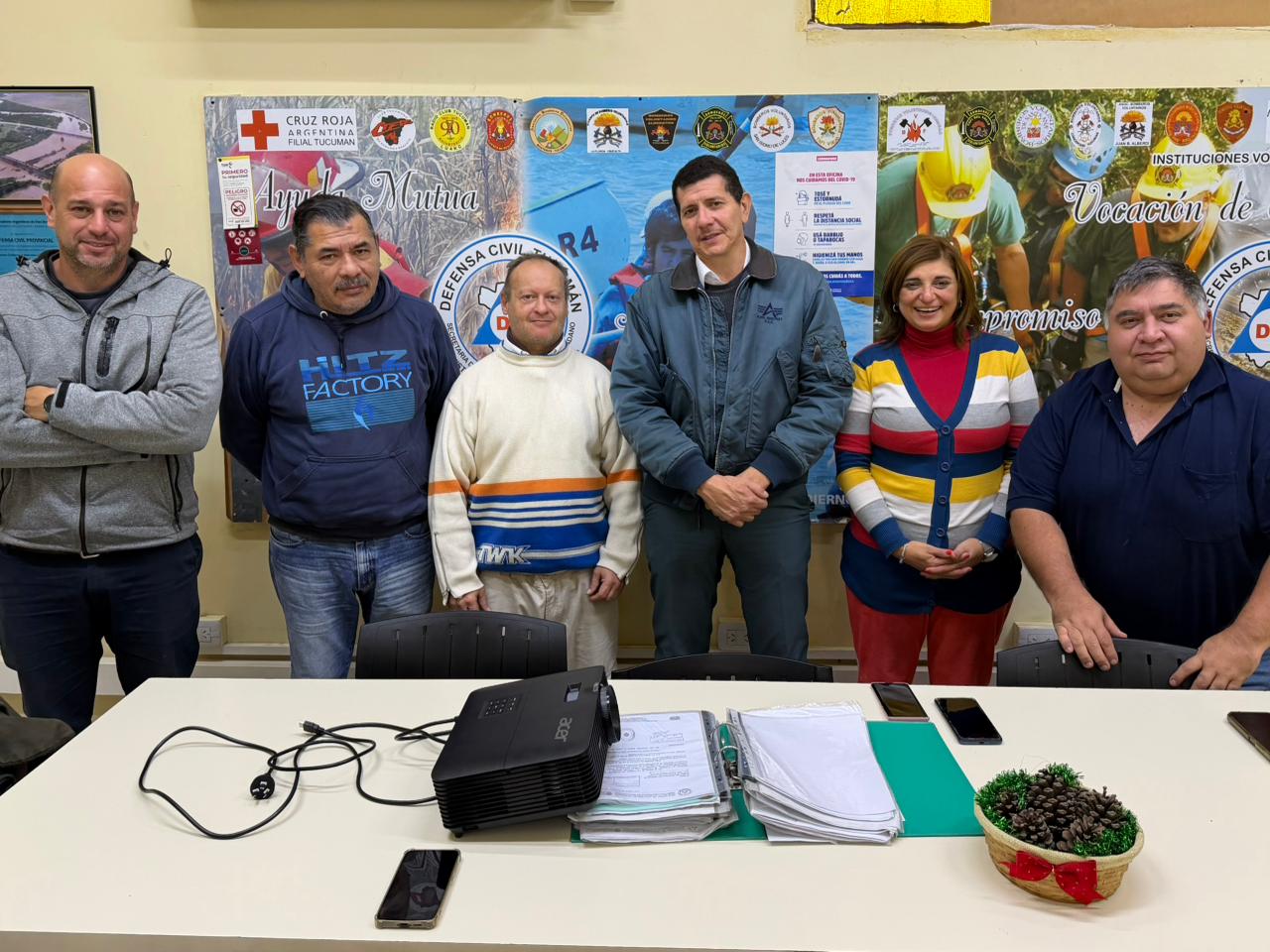 Reunión sobre herramientas para la gestión y respuesta ante emergencias