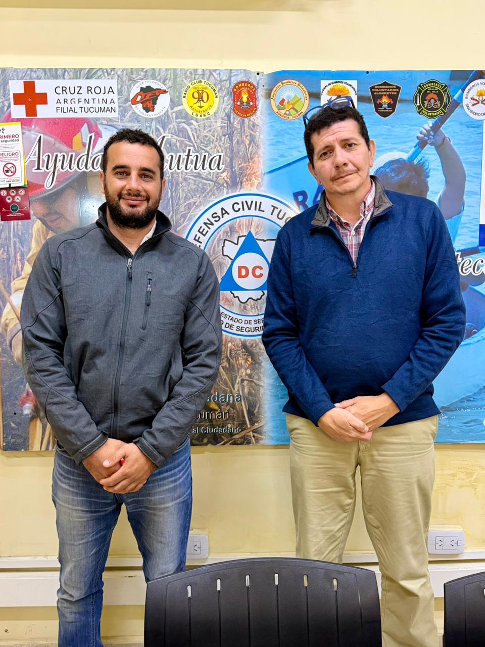 Trabajo conjunto y colaboración voluntaria con el Club de Enduro y Rescate de Tucumán