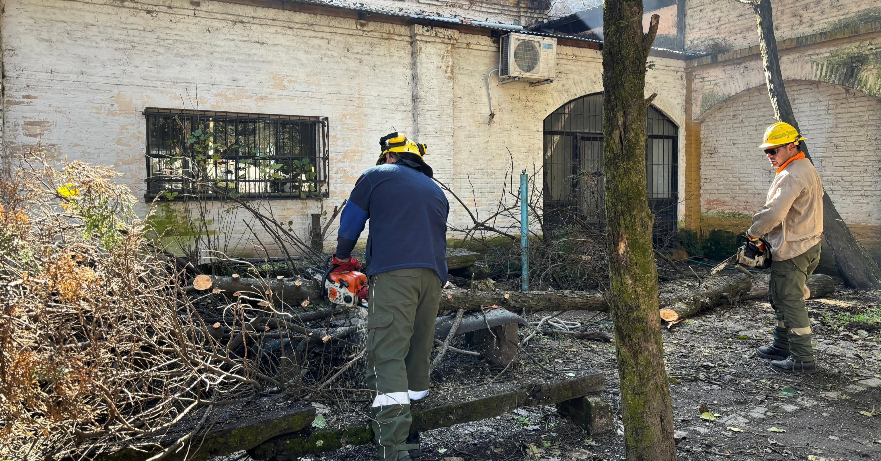 Trabajo preventivo en el Predio Ferial Norte